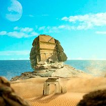 Matte Painting: El templo olvidado. Graphic Design project by José Saavedra - 07.30.2019