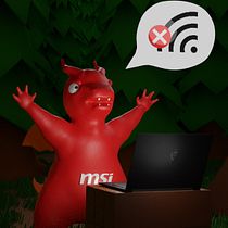 Lucky para concurso MSI.. 3D, and 3D Modeling project by Alfredo Flores - 05.28.2020