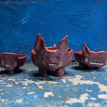 Mi Proyecto del curso: Cerámica creativa: Mezzomonstruos. Ceramics project by Sol Charlotte - 02.08.2019