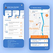 Medical Dental App. Un progetto di UX / UI di Juanma Díaz Bermúdez - 01.08.2019