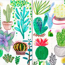 Mi Proyecto del curso: Técnicas de ilustración para desbloquear tu creatividad. Traditional illustration project by Juliana de Cássia Ribeiro - 07.06.2020