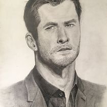 Mi Proyecto del curso: Retrato realista con lápiz de grafito. Desenho a lápis, Desenho de retrato, e Desenho realista projeto de daniottero95 - 02.08.2019