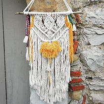Mi Proyecto del curso: Macramé: nudos básicos y complejos . Arts, and Crafts project by Jaione Bascones - 11.11.2019
