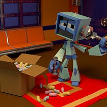 Mi Proyecto del curso: Introducción al Diseño y Modelado 3D con Blender. 3D Modeling project by William Saíz - 08.10.2019