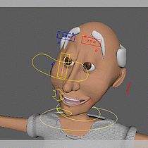 Mi Proyecto del curso: Rigging: articulación facial de un personaje 3D Ein Projekt aus dem Bereich Rigging von Abril Bautista - 02.08.2019