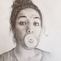 Mi Proyecto del curso: Retrato realista con lápiz de grafito. Desenho a lápis projeto de Yos Sevilla Delgado - 04.08.2019
