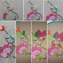 Mis prácticas de bordado!. Embroider project by María Rangel - 04.16.2020