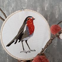 Mi Proyecto del curso: Pintar con hilo: técnicas de ilustración textil. Bordado projeto de gloriaceballosp - 07.08.2019