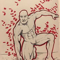 Listo ! Un sketch de cada etapa de la construcción de mi superhéroe. Muchas gracias por el curso Ariel, este me ayudó mucho a recordar las proporciones correctas del cuerpo así como sus grupos musculares.. Un projet de Dessin de Jean-Claude Lhomme Obregón - 07.08.2019