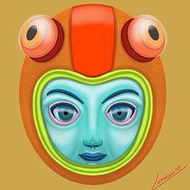 Goldfish Rider: Ilustración digital con Procreate. Graphic Design project by jopmoon - 08.08.2019