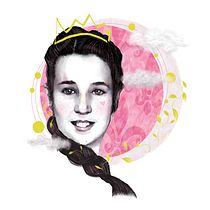Mi Proyecto del curso: Retrato ilustrado con Photoshop. Ilustração digital projeto de Marta - 09.08.2019