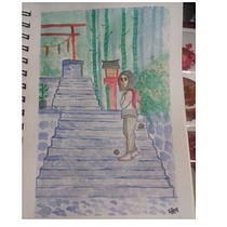 Mi Proyecto del curso: De principiante a superdibujante. Traditional illustration project by Ilse Maria Quintero Sobarzo - 08.10.2019