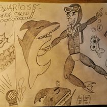 Mi Proyecto del curso: Introducción a la creación de personajes estilo cartoon. Un projet de Illustration traditionnelle de Leslie Paz Anett - 11.08.2019