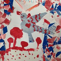 Pulgarcita. Collage project by Ximena Meneses Corona - 08.11.2019