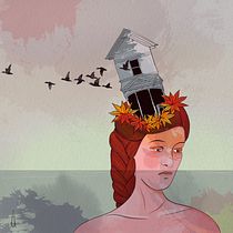 My project in Illustration Techniques with Digital Watercolor course. Un progetto di Illustrazione tradizionale di hermastarreveld - 13.08.2019