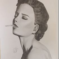 Mi Proyecto del curso: Retrato realista con lápiz de grafito. Artes plásticas projeto de mcglez_24 - 09.08.2019
