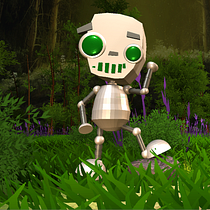 Robot de prueba (mi primer proyecto en blender) Ein Projekt aus dem Bereich 3D, 3-D-Animation und Design von 3-D-Figuren von Damián Pablo González - 13.08.2019