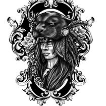 Mi Proyecto del curso: Diseño e ilustración digital de tatuajes con Procreate. Fine Arts, and Design project by vicent_ipod - 08.15.2019