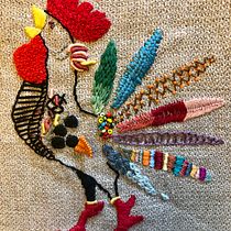 Mi Proyecto del curso: Técnicas de bordado: ilustrando con hilo y aguja. Un projet de Broderie de carmina_ba - 01.08.2018