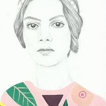 Mi Proyecto del curso: Retrato con lápiz, técnicas de color y Photoshop.  projeto de Helena Carrión Rosa - 16.08.2019