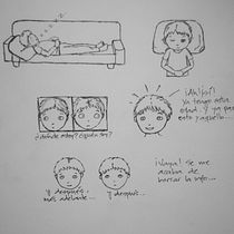 Siesta extraña Ein Projekt aus dem Bereich Comic von juanaullo - 18.08.2019