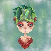 Mermaid. Digital Illustration project by maria-jose-garcia - 08.30.2019