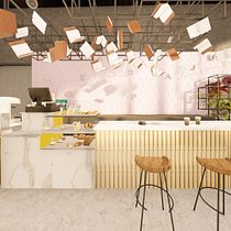 Mi Proyecto del curso: CAFÉ LITERARIO. 3D, Architecture, Digital Architecture, Interior Architecture, Design & Interior Design project by Luciana Rodríguez - 08.20.2019