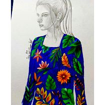 Mi Proyecto del curso: Retrato con lápiz, técnicas de color y Photoshop. Ilustração tradicional projeto de Delia Sepulveda Pizarro - 21.08.2019