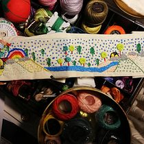 Mi Proyecto del curso: Técnicas básicas de bordado: puntadas, composiciones y gamas cromáticas. Embroider project by Blanca Barba Navarro - 08.21.2019