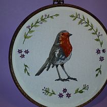 Mi Proyecto del curso: Pintar con hilo: técnicas de ilustración textil. Bordado projeto de Dhayana De La Rosa - 15.10.2019