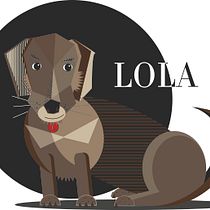 My project in Digital Illustration with Geometric Shapes for Beginners course. Ilustração digital projeto de Alexandra Gilson de Rouvreux - 05.09.2019