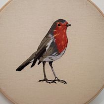 Mi Proyecto del curso: Pintar con hilo: técnicas de ilustración textil. Bordado projeto de Ana Martínez - 21.08.2019
