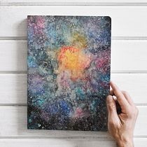 Mi galaxia. Un progetto di Belle arti, Creatività, Pittura e Pittura ad acquerello di Elena Rosa Cruz Jiménez - 25.08.2019