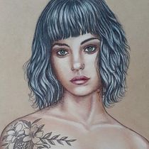 Mi Proyecto del curso: Ilustración con pastel y lápices de colores. Un progetto di  di Carolina Vicentin - 17.12.2019