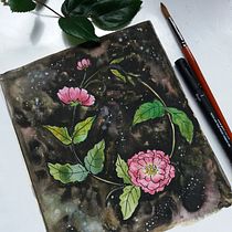 Mi Proyecto del curso: Técnicas modernas de acuarela. Un progetto di Illustrazione tradizionale di Mariela Garrido - 12.10.2019