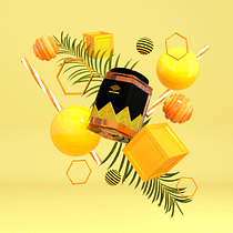 Mi Proyecto del curso: Diseño de sets en 3D para productos. Un proyecto de 3D, Animación 3D y Diseño gráfico de Jhonatan Mata - 27.08.2019