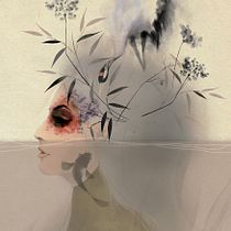 My project in Illustration Techniques with Digital Watercolor course - Aquarius. Un progetto di Illustrazione tradizionale di catzana - 29.08.2019