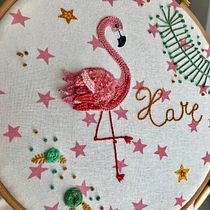 Mi Proyecto del curso: Técnicas básicas de bordado: puntadas, composiciones y gamas cromáticas. Embroider project by Sara Nájera del Cerro - 08.28.2019