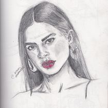 Mi Proyecto del curso: Retrato realista con lápiz de grafito.  projeto de Elihú JA - 29.08.2019