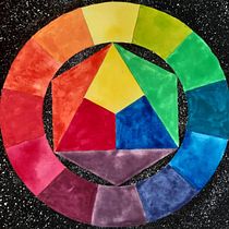 Gracias a las técnicas vistas en curso me han ayudado a hacer ilustraciones con mayor variedad de texturas. Aquí un estudio del circulo cromático de Johannes Itten. Y una textura de espacio. Un progetto di Illustrazione tradizionale di Gasca Alfredo - 29.06.2019