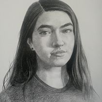 Mi Proyecto del curso: Retrato realista con lápiz de grafito. Desenho de retrato projeto de marcobarahona05 - 30.08.2019