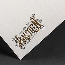 Mi Proyecto del curso: Lettering ornamental para identidad visual BASTIEN (diseño, lettering e ilustración) Ein Projekt aus dem Bereich Kalligrafie und Lettering von Sebastián Parra - 04.09.2019