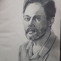 Mi Proyecto del curso: Retrato realista con lápiz de grafito. Desenho de retrato projeto de Fernando Plaza Martínez - 03.09.2019