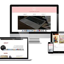 Mi Proyecto del curso: Diseño web: Be Responsive!. Web Design projeto de Alexandra Valledor - 05.09.2019