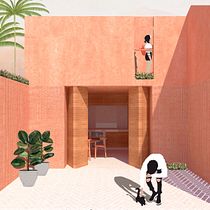 Meu projeto do curso: Representação gráfica de projetos arquitetônicos. Un projet de Architecture , et Collage de Kananda Galvão - 06.09.2019