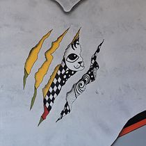 Mi Proyecto del curso: tapa de mi libro Cuentos Arañados. Ilustração tradicional projeto de Griselda Bosi - 07.09.2019