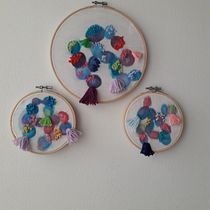 Mi Proyecto del curso: Técnicas básicas de bordado y acuarela. Embroider, and Watercolor Painting project by Maria Duque Reyes - 09.10.2019
