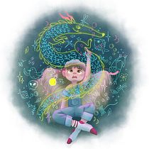 Mi Proyecto del curso: Pinceles y pixeles: introducción a la pintura digital en Photoshop. Projekt z dziedziny Trad, c, jna ilustracja, Ilustracja c, frowa i Ilustracje dla dzieci użytkownika Marta Elza - 10.09.2019