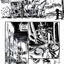 Mi Proyecto del curso: Técnicas de entintado para cómic e ilustración. Comic project by Diego Lugli - 09.11.2019