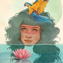 Mi Proyecto del curso: Técnicas de ilustración con acuarela digital. Un progetto di Illustrazione digitale di Patricia Nagashiro - 13.09.2019